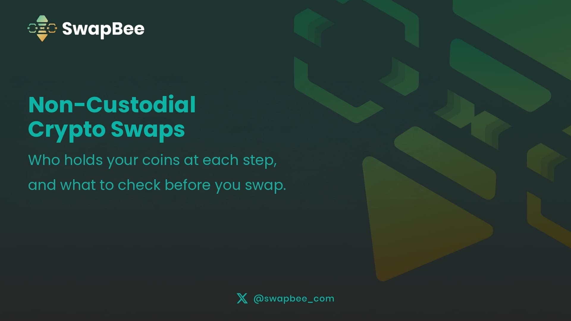 Non-Custodial Crypto Swaps Explained: Who Holds Your Coins?