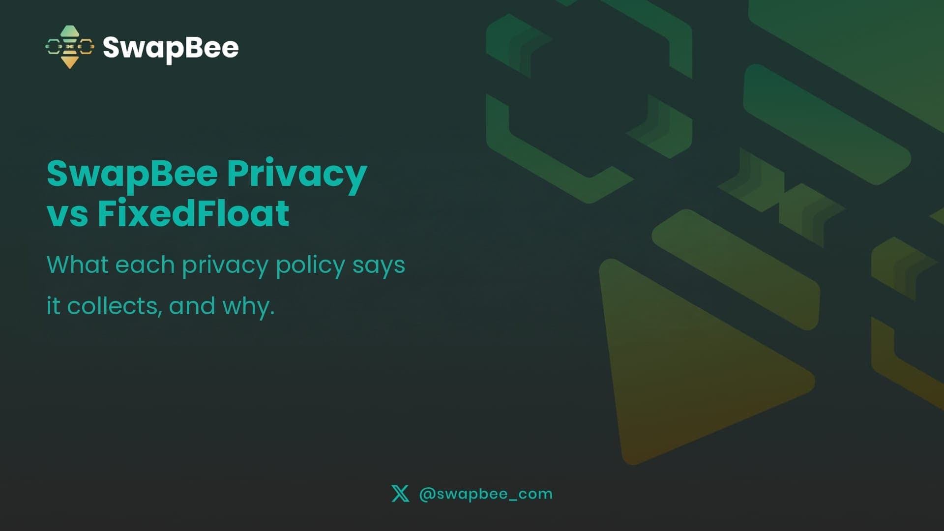 SwapBee vs FixedFloat: What Each Privacy Policy Says