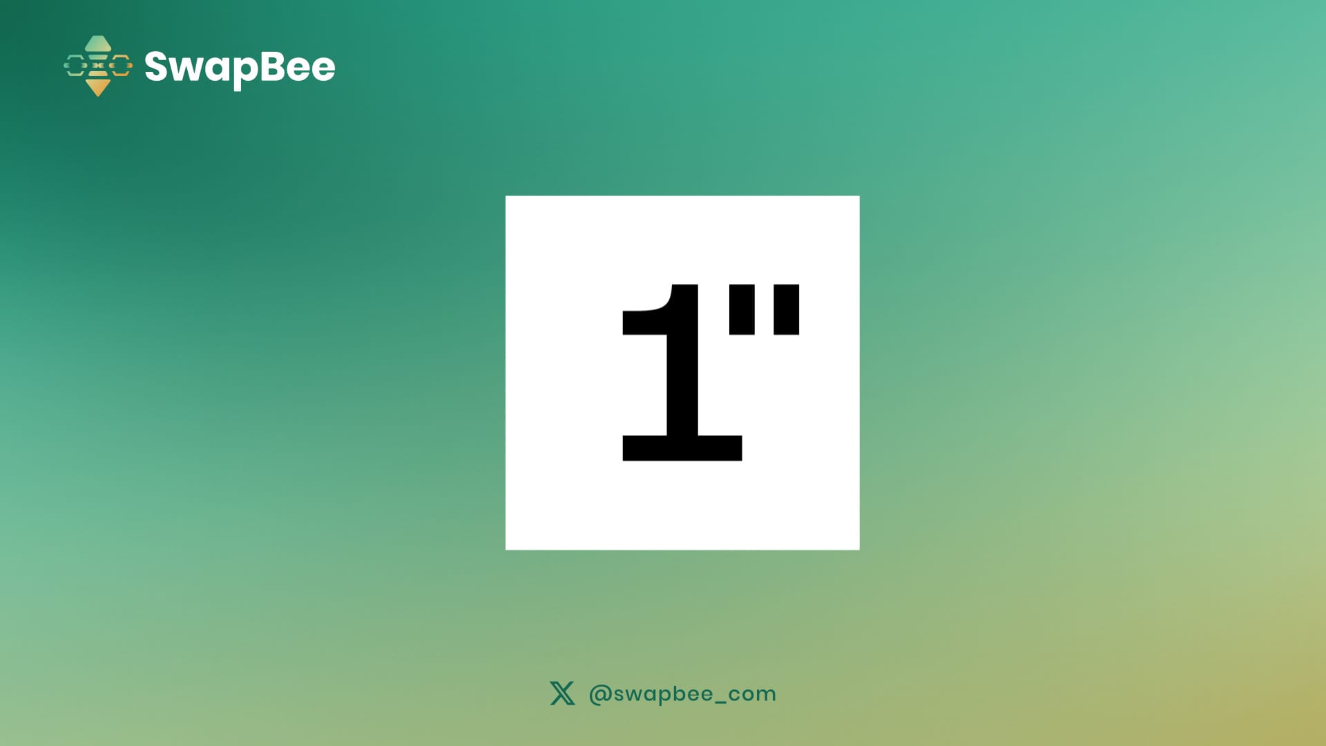 SwapBee × 1inch: The Market Leader Joins the Buzz