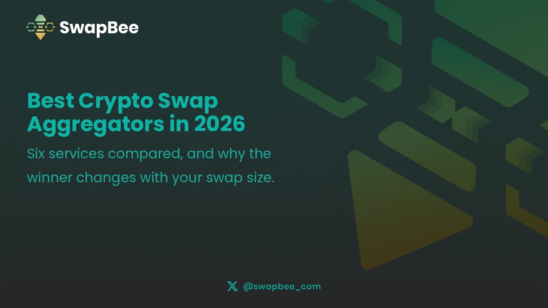 Best Crypto Swap Aggregators in 2026, Compared