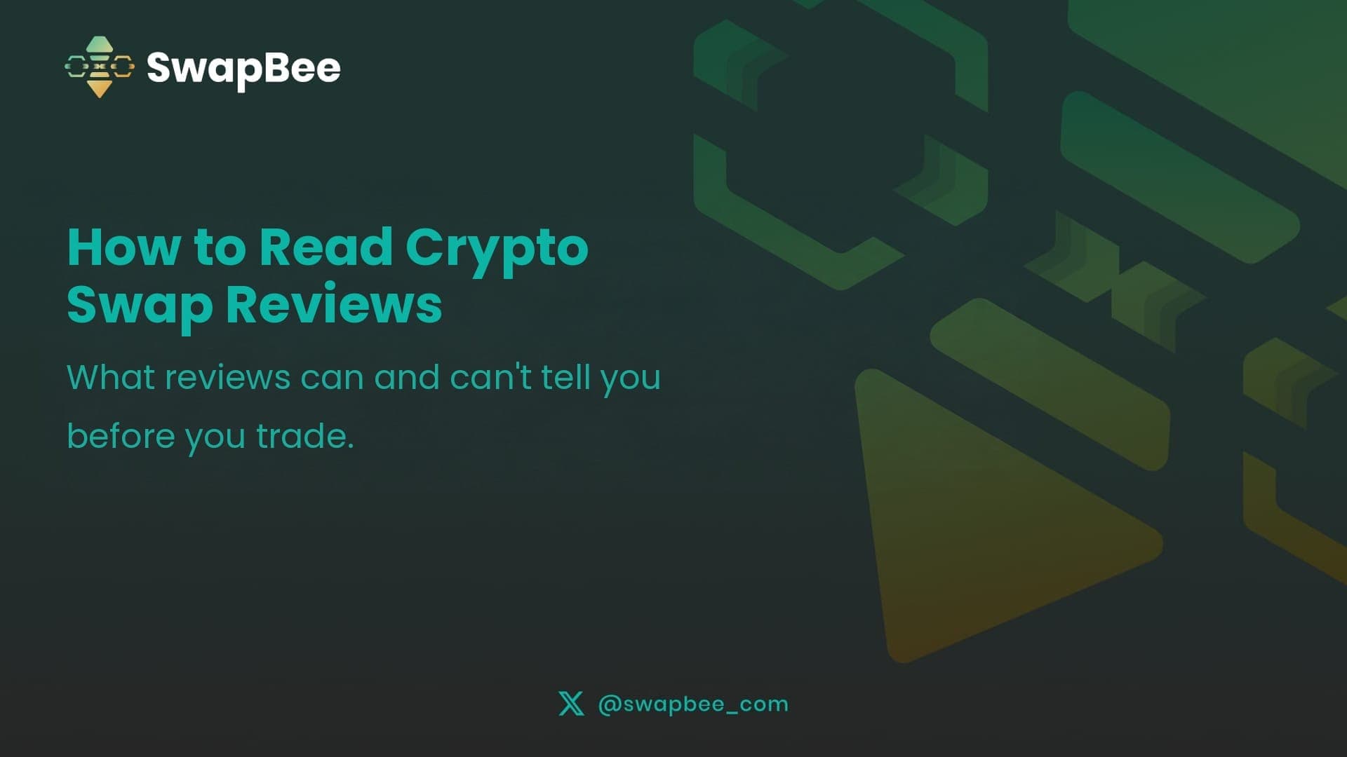 How to Read Crypto Swap Reviews Before You Trade